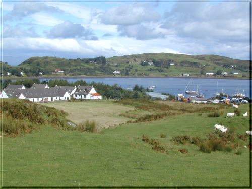 cottages and water